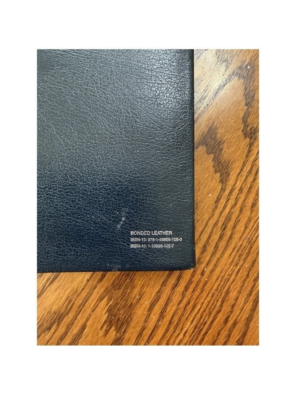 Holy Bible New King James Version Red Letter Bonded Leather Silver Edge 9x5 - Picture 12 of 12